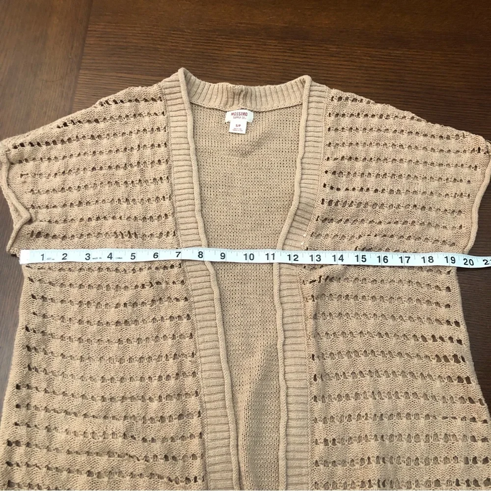Mossimo sleeveless open cardigan size S - Picture 8 of 8